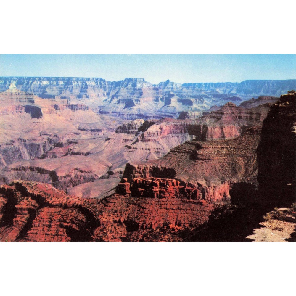 Grand Canyon West Rim Drive Arizona Vintage Postcard Mike Roberts C10251 - Picture 1 of 2